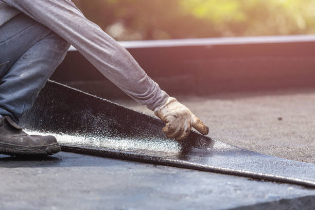 Professional Interior Drainage System technician working in Franklin Park, NJ